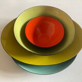 Herbert Krenchel set of 4 bowls for Krenit Denmark, 1960