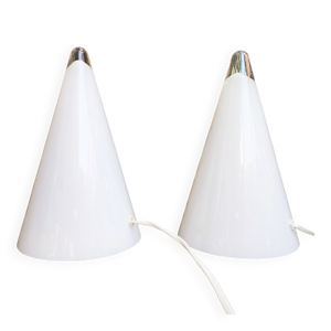 paire de lampes teepee - verre