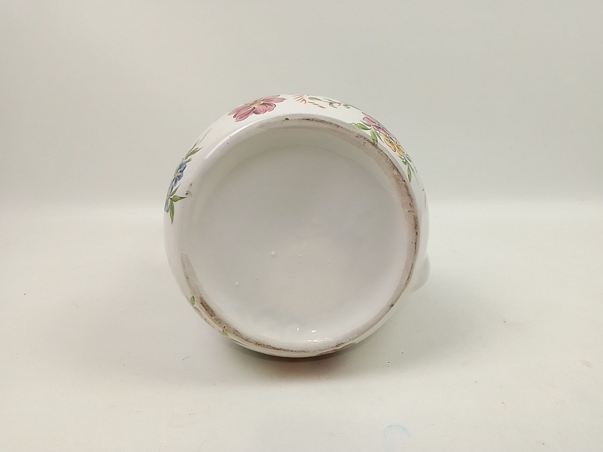 Vase en forme de cruche déco florale