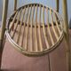 Hand-crafted mid century magazine rack in bamboo, 1960s