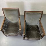 Pair of Empire armchairs