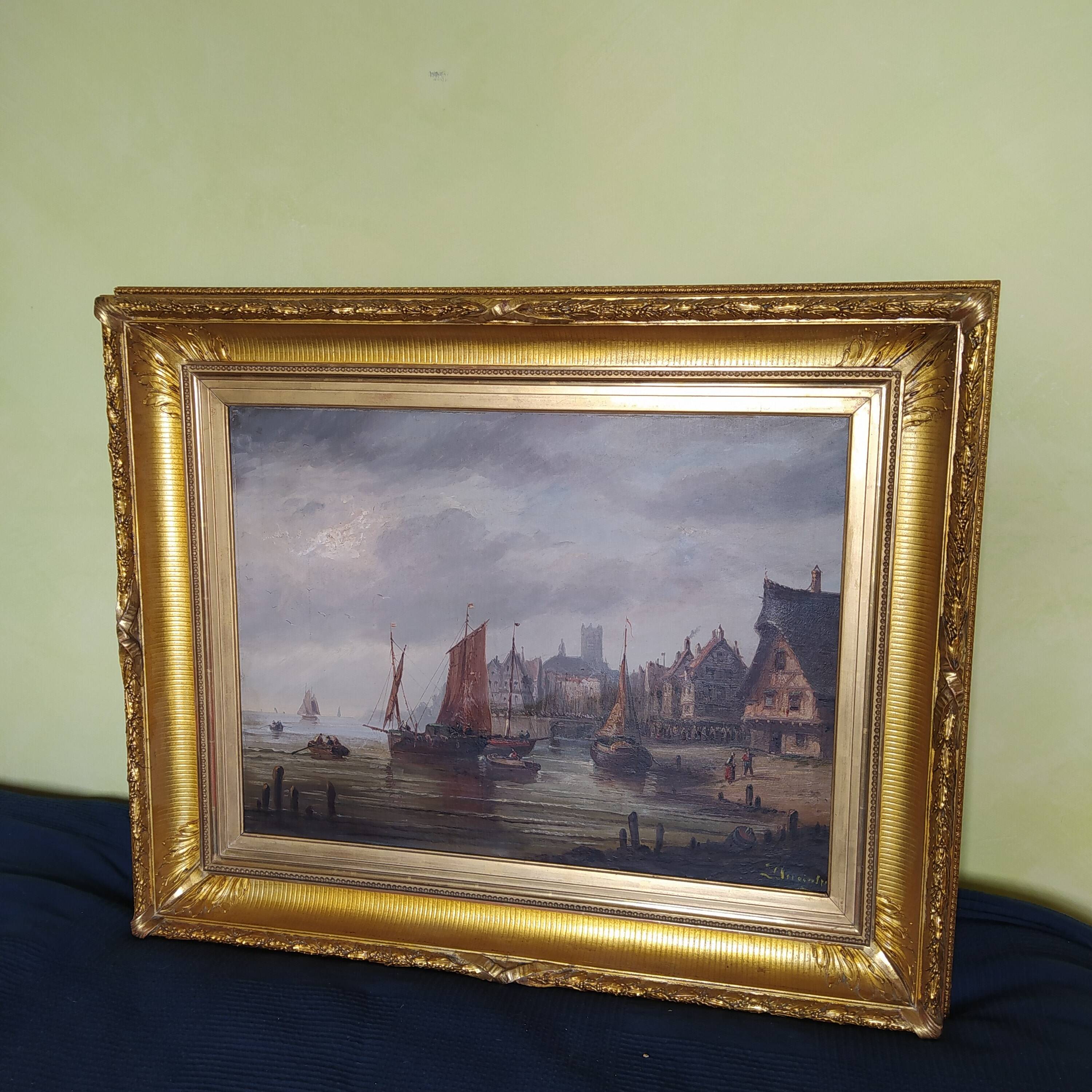 oil 1830 marine return from fishing