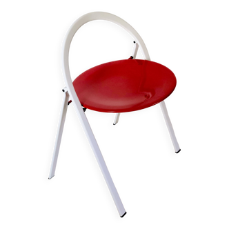 Chaise pliante modèle Clio par Giorgio Cattelan pour Cidue, Italie années 70