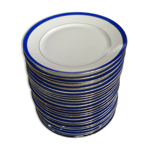 24 assiettes plates en