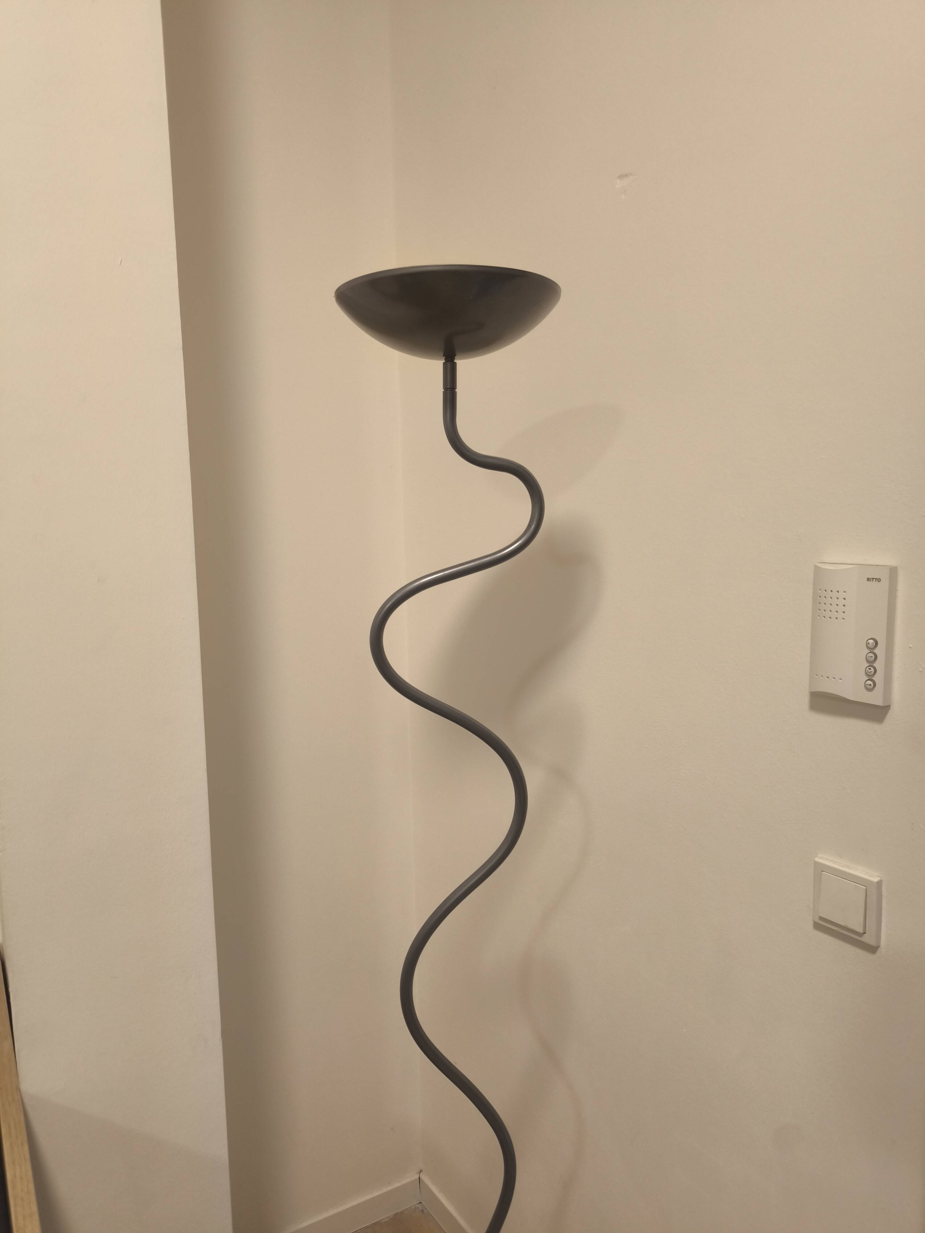 Lampadaire italien vintage