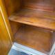 Louis Philippe rustic buffet vintage renovated in solid wood 185cm