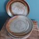Puisaye stoneware dinner plates by Jean-Pierre Prud'homme