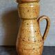 XXL potter's pitcher in Art-populaire pyrite stoneware early twentieth century