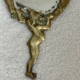 Napoleon III hand mirror in bronze