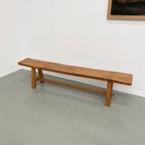 2m solid elm bench
