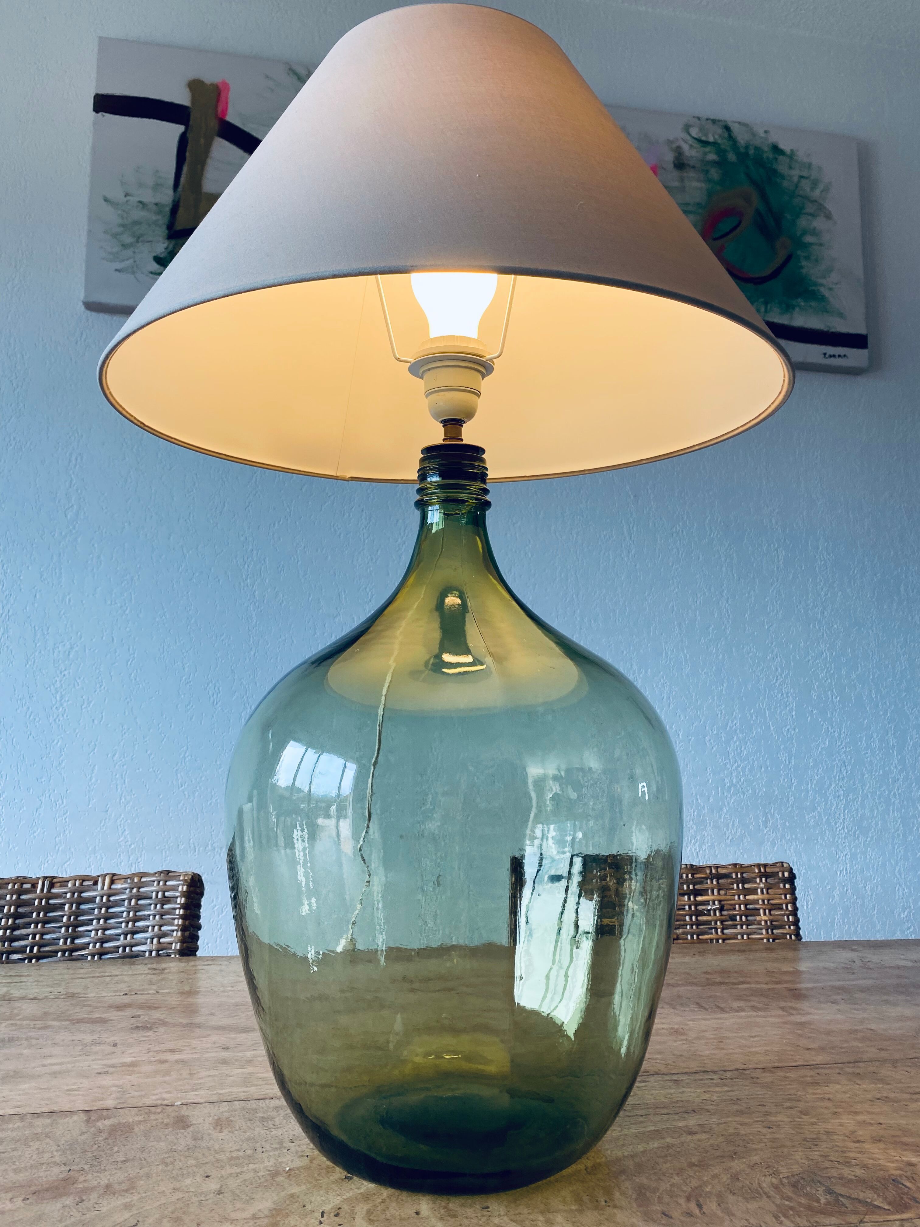 Big vintage Jeanne lady lamp