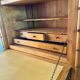 Console secrétaire à abattant Andraux & Blanc 50s