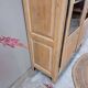 GLASS CABINET IN SOLID OAK