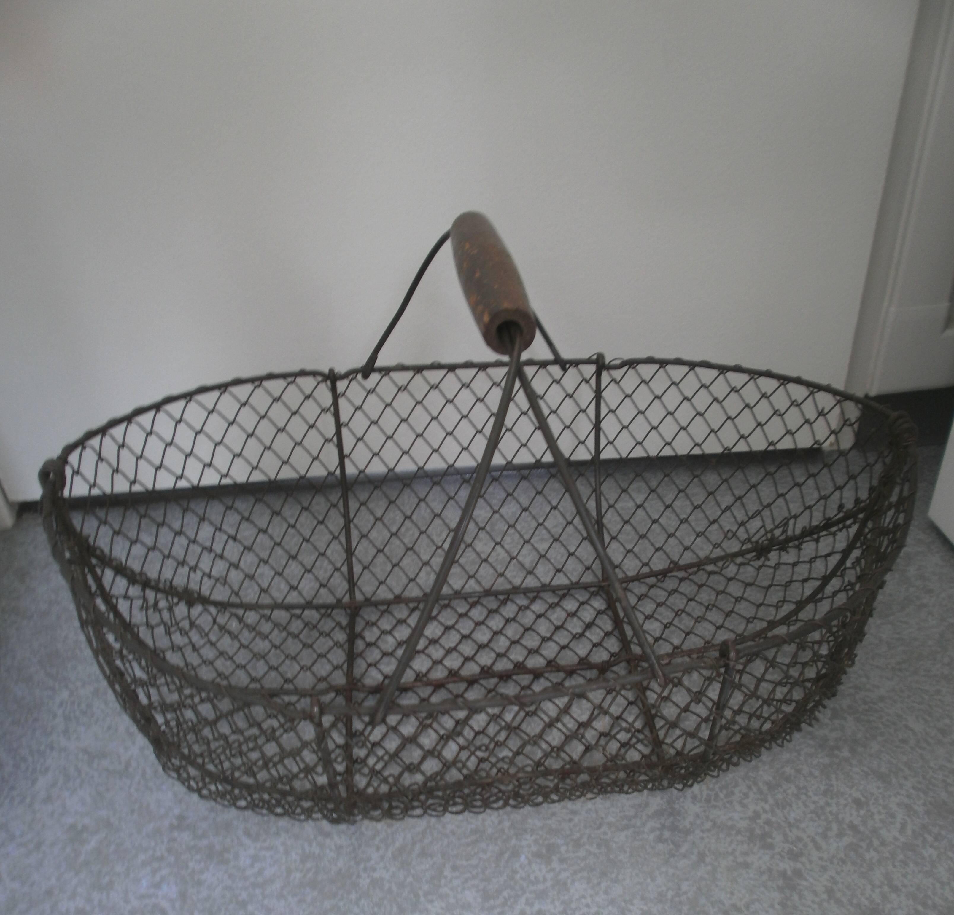 Market garden basket/wire garden