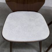 Set of 6 Baumann model 840 G2S chairs in varnished mahogany finish, 1963