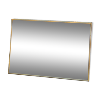 Mirror with gilded wood frame
