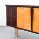 Enfilade buffet années 50 palissandre et erable