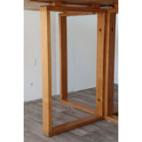 Vintage ash dining table 1980