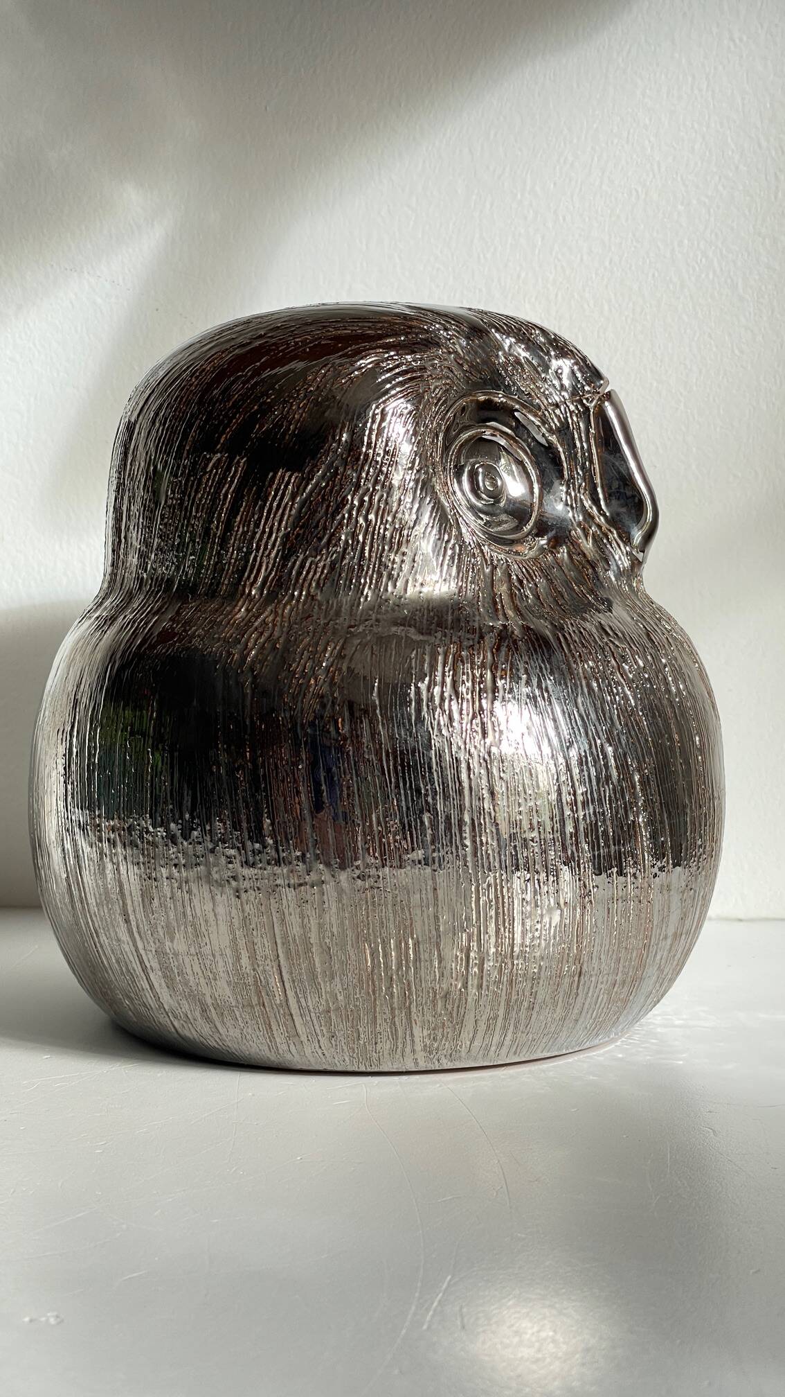 Owl Ceramic by Aldo LONDI