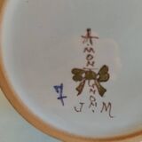 Montagnon Nevers earthenware soliflore vase