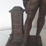 Regulator lamp from the early 20th century