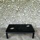 Table basse inclusion agathes design belge 1970