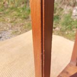 console, high rectangular pedestal table