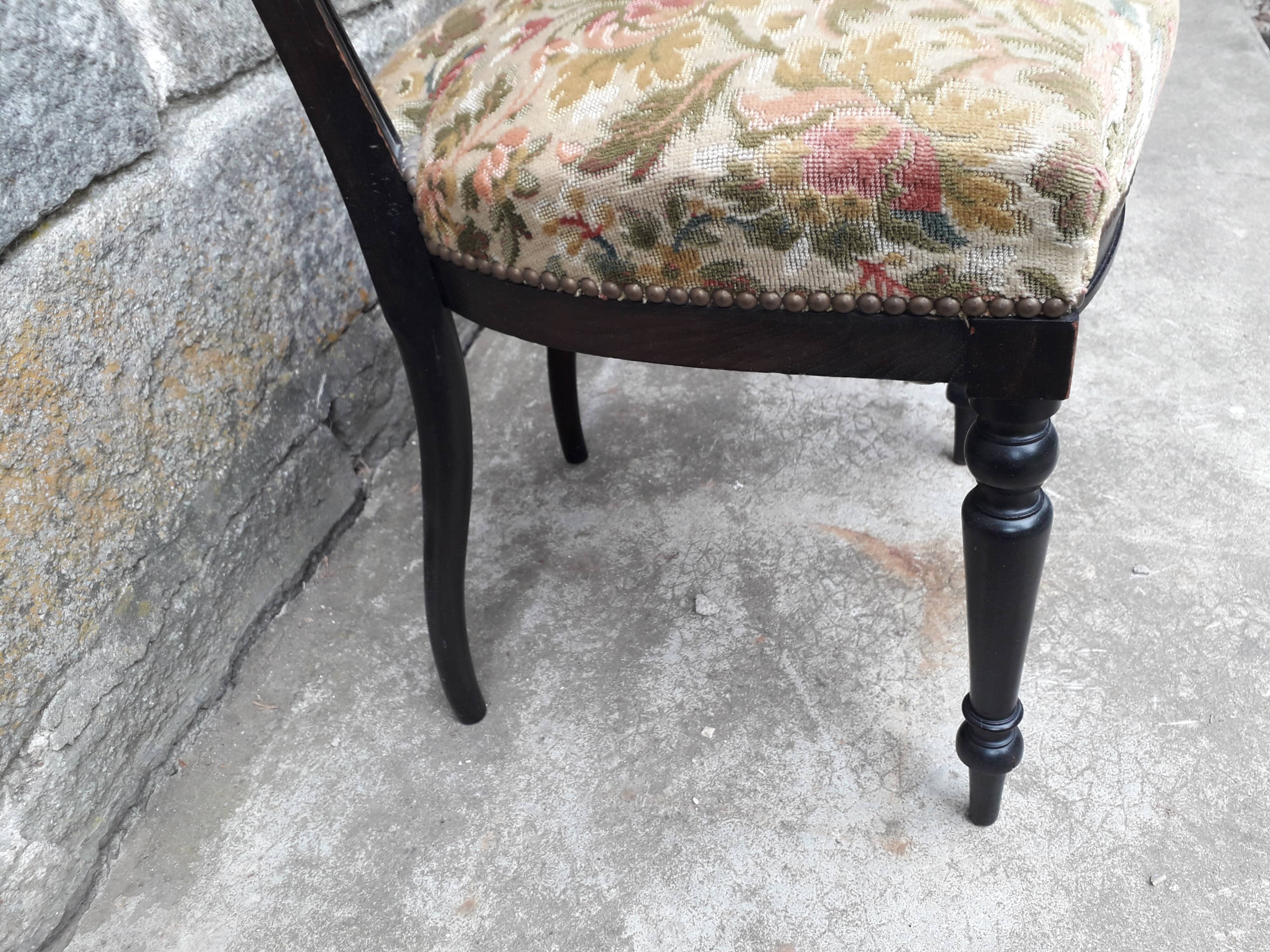 Pair of Napoleon III chairs