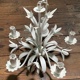 Vintage floral antique chandelier