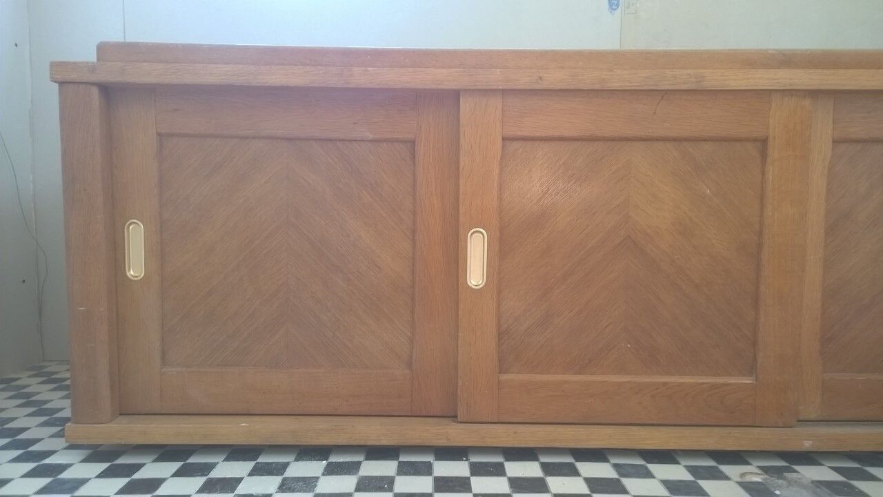Vintage furniture 3 sliding doors