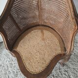 Louis XV caned office chair, 19th century