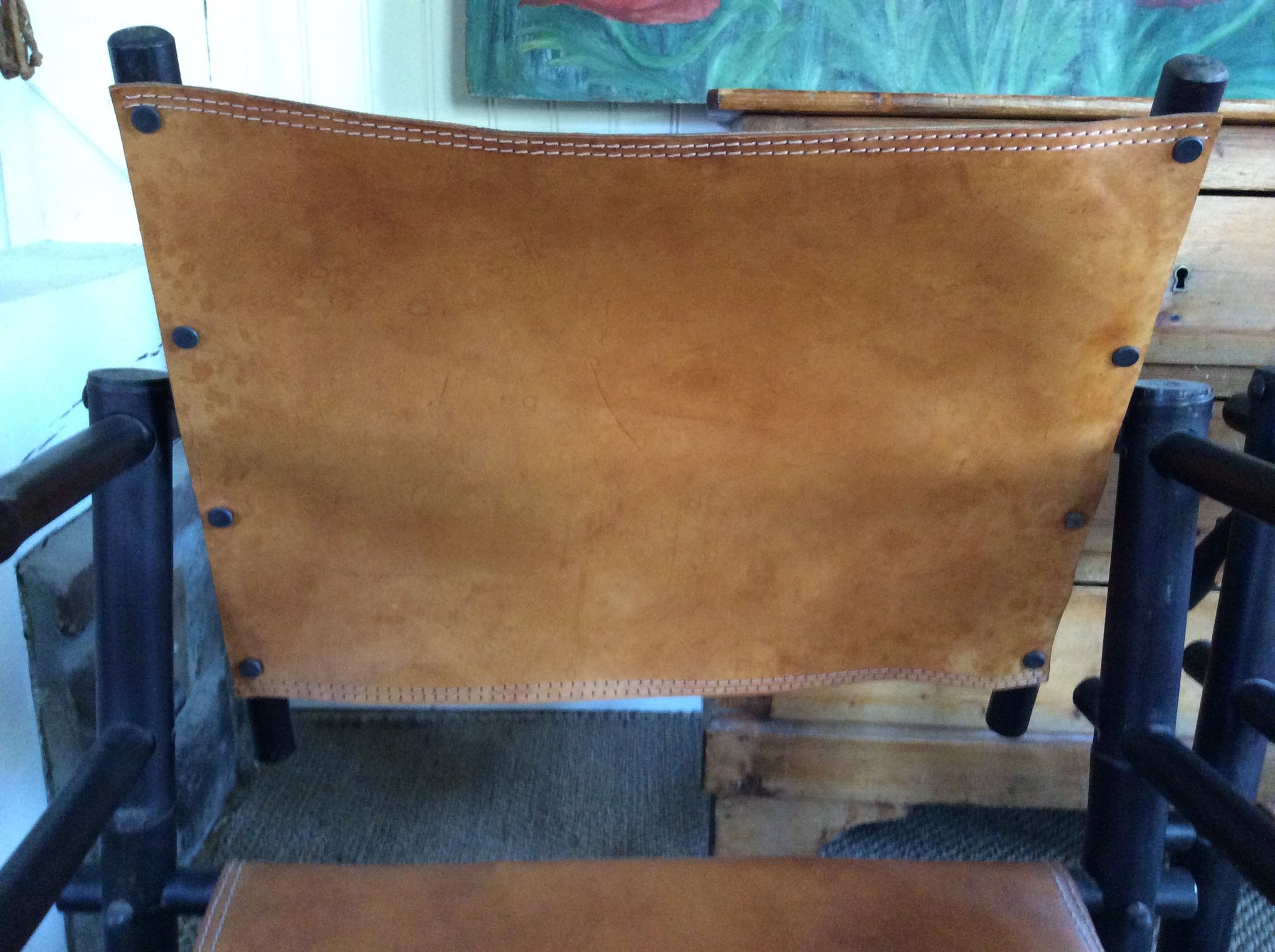Paire de fauteuils safari