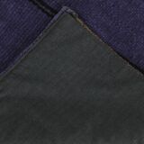 Purple Black Turkish Vintage Runner Rug, 74x346Cm