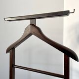 Wooden valet on wheels