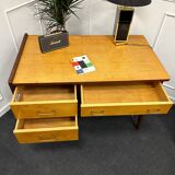Vintage compass feet desk