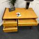 Bureau pieds compas vintage
