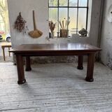 Dudouyt oak dining table 1940