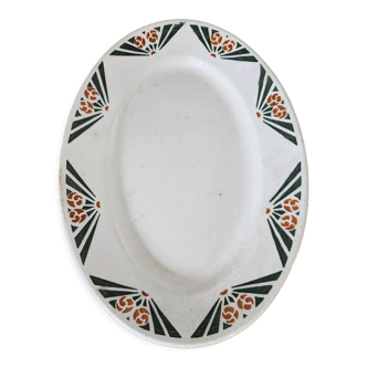 Plat ovale "labrut frères"