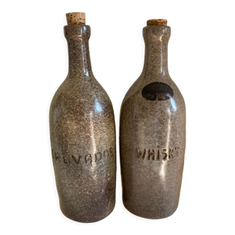 Pair of Max Idlas ceramic bottles from the 50s/60s