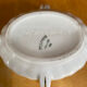 Double sauce boat antique pillivuyt fat lean porcelain white