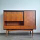 Enfilade vintage, meuble bar ancien, buffet