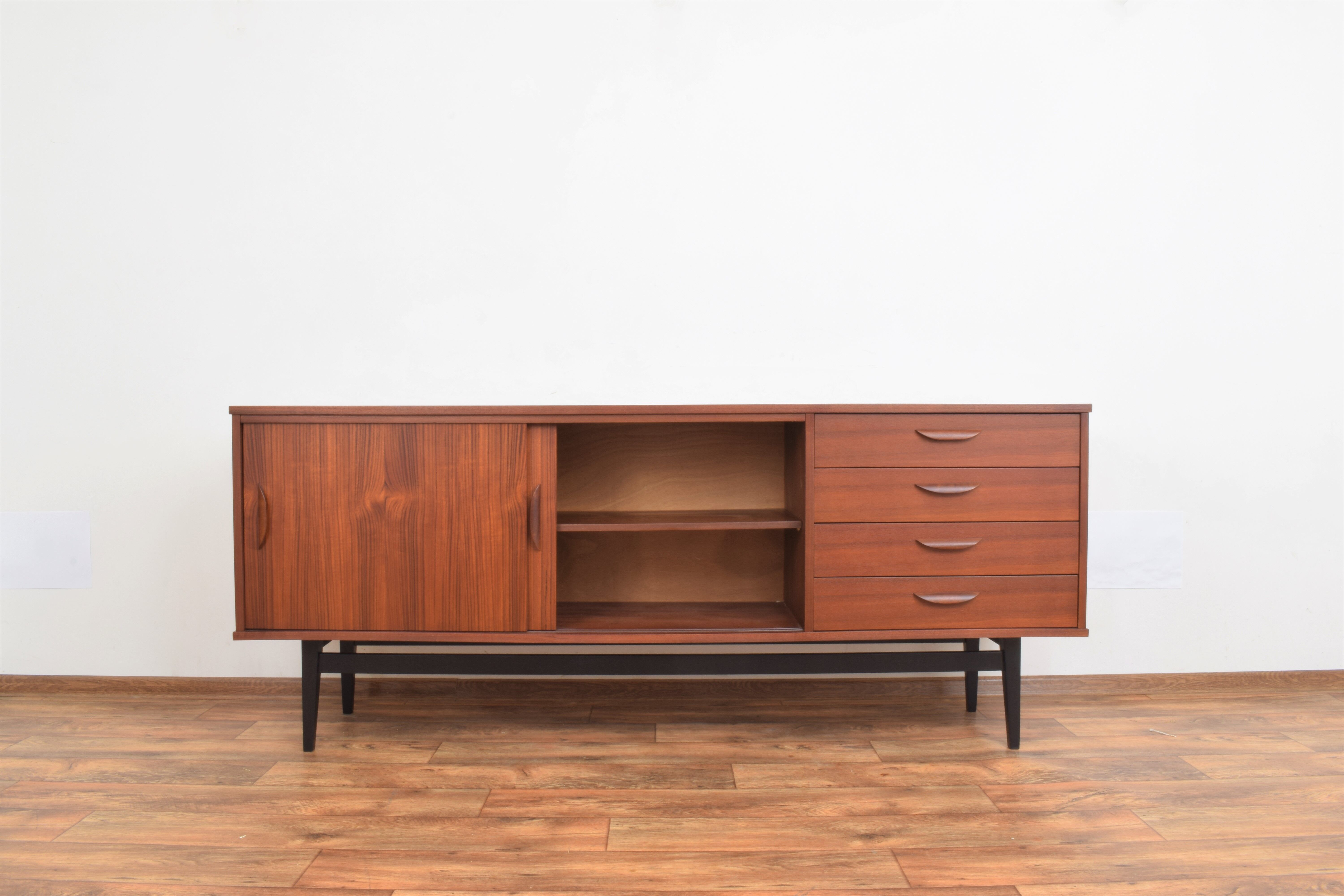 Mid-Century German Teak Sideboard, 1960s.