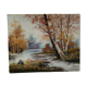 Huile sur toile signée Cantrell