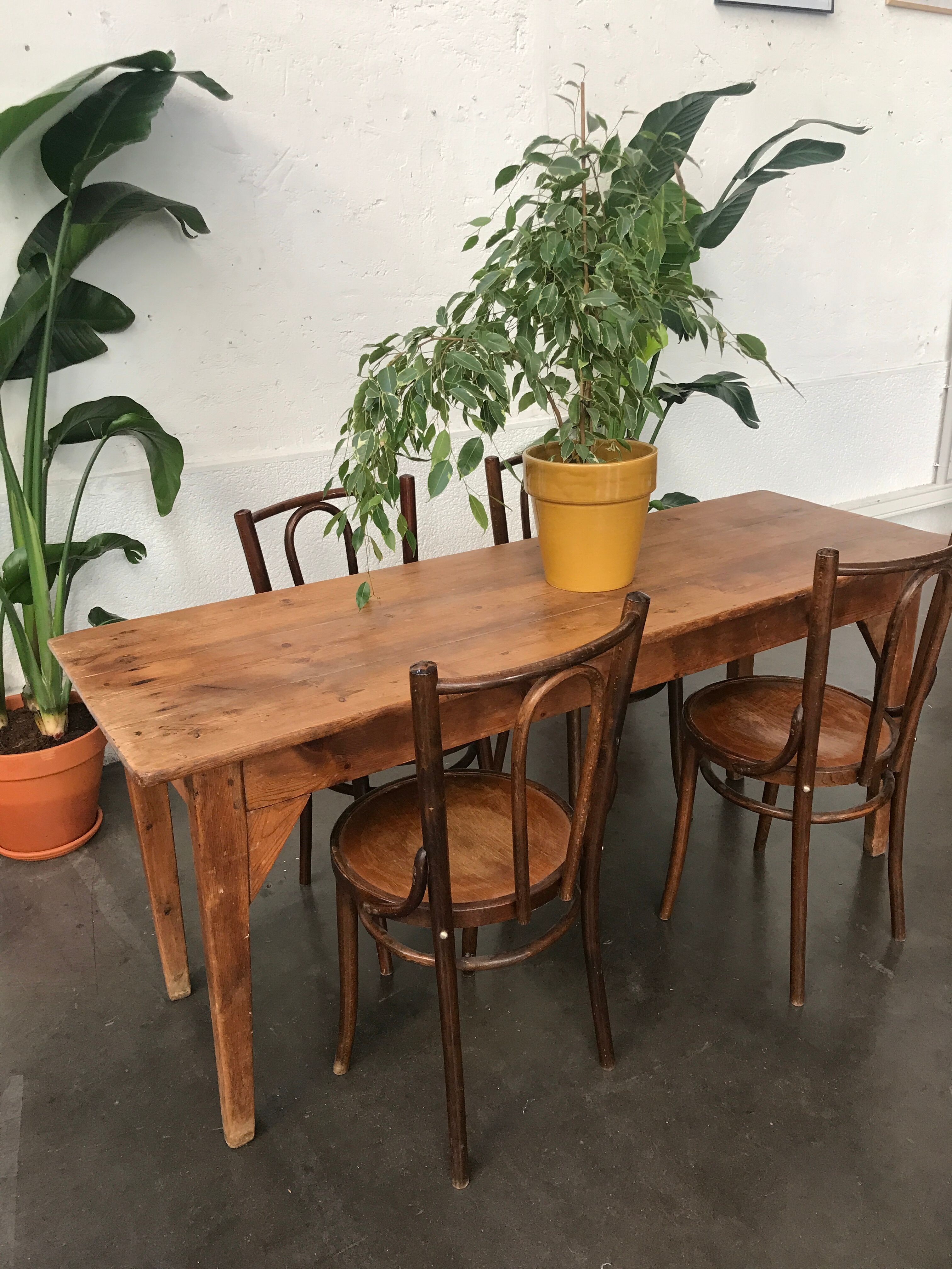 Old bistro table