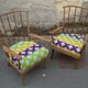 Pair of Baumann fan chairs, 1960