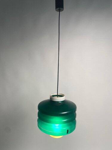 Italian Pendant Lamp in the style of Stilnovo, 1950s