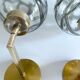 Paire de appliques en verre de Murano vintage