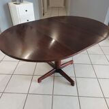 Vintage Scandinavian teak lifting coffee table 1970s