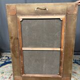 Painting "Family scene". Oil on canvas.