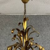 Leaf spray chandelier from the 1970s-1980s